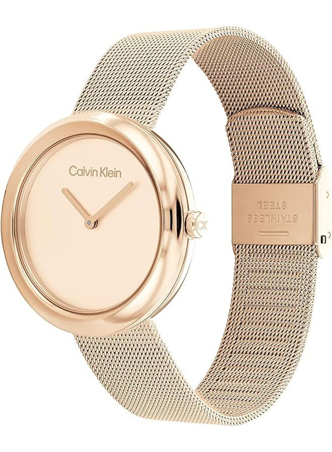 كالفن كلاين ساعة يد من الاستانلس ستيل بعقارب 25200013 - Image 2