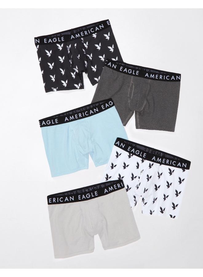 American Eagle 5 Pack Assorted Trunks