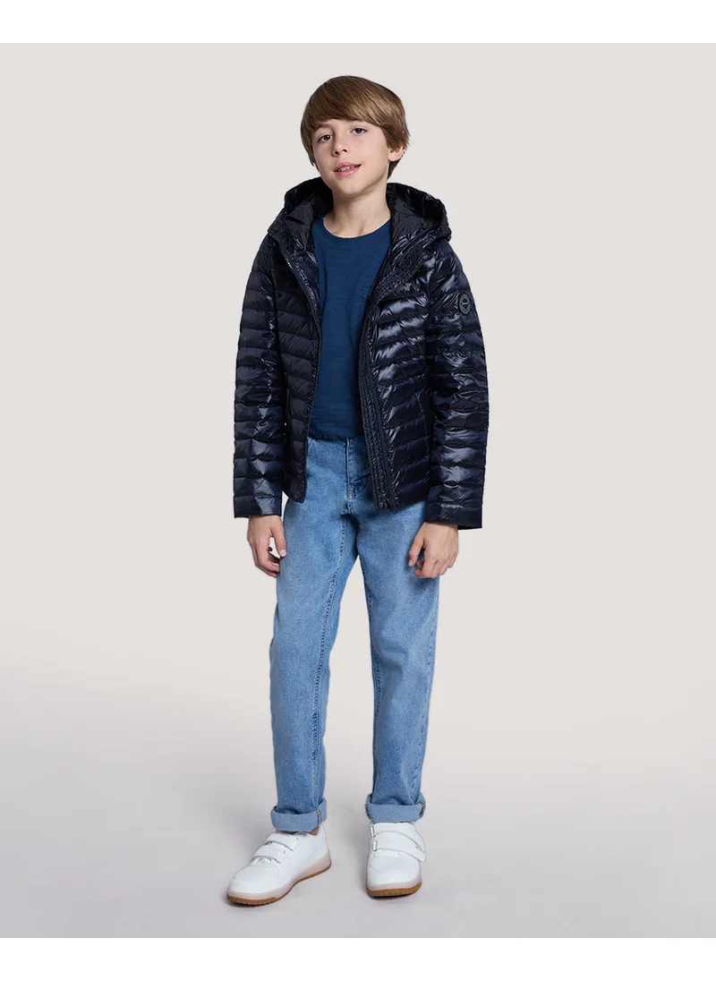 غانت Gant Teen Girls Shiny Lightweight Padded Down Jacket