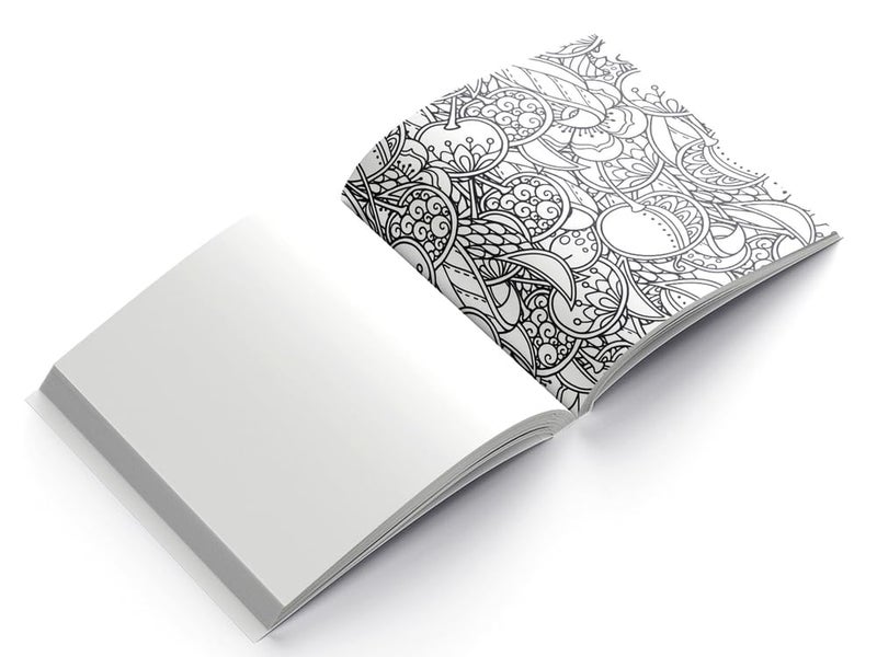 Nature Doodle Coloring Book: Coloring Book with Tear Out Sheets - Image 4