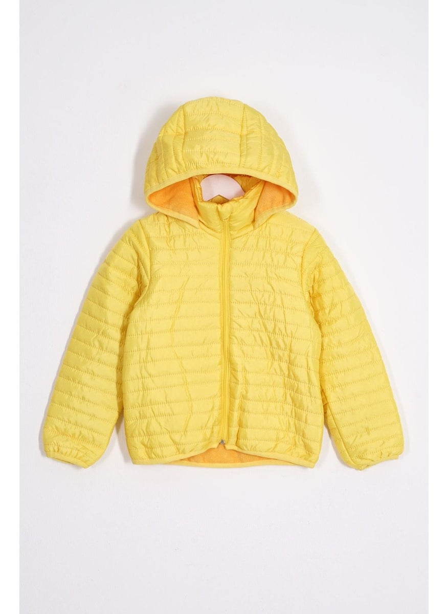 Hooded Long Sleeve Light Yellow Color Coat - pzsku/Z8F05C11FE41435256FBEZ/45/_/1737980713/5604f090-71f7-4c88-af00-1a32f6c44c3c