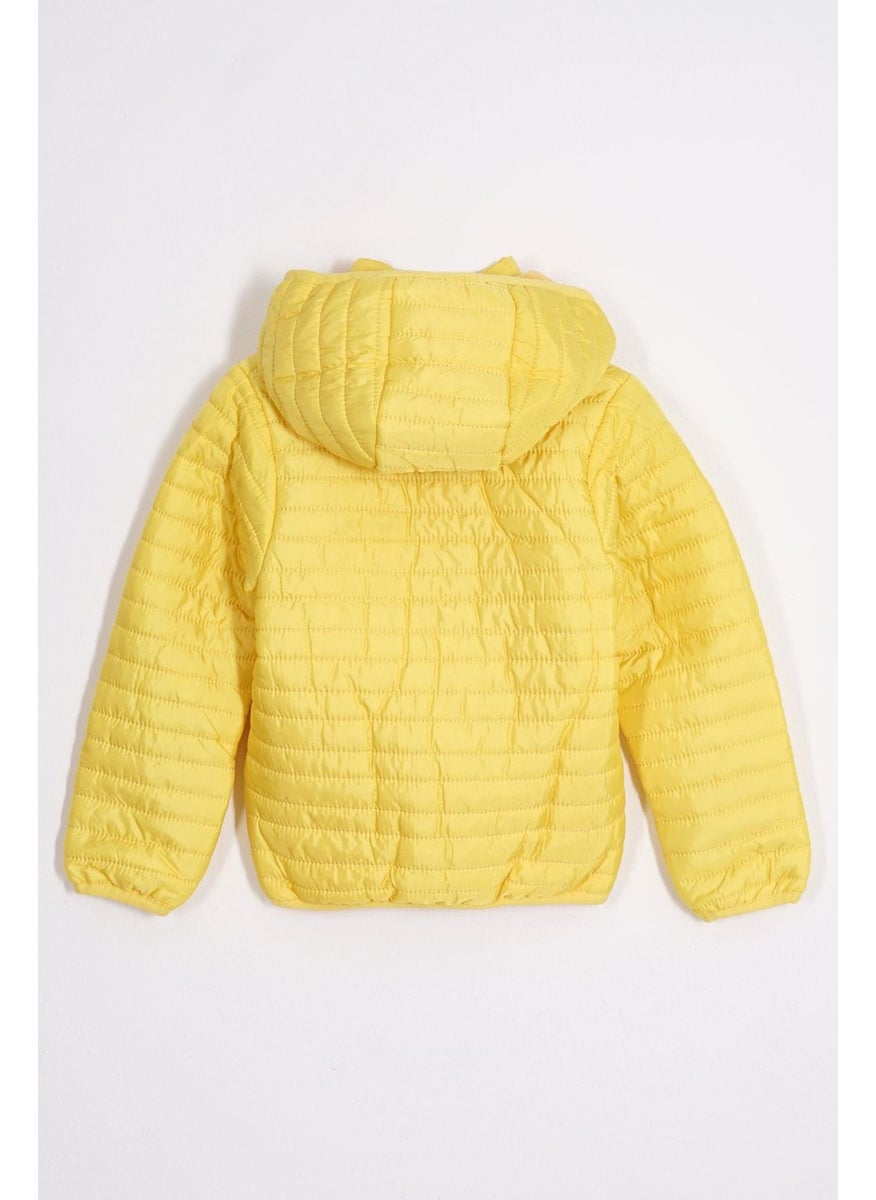 Hooded Long Sleeve Light Yellow Color Coat - pzsku/Z8F05C11FE41435256FBEZ/45/_/1737980744/cb4459a7-f808-4812-a08b-68a48335a358