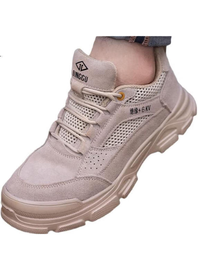 Dinggu Safety Shoes For Men, All-Season, Non-Slip, Wear-Resistant, Anti-Smashing, Anti-Puncture, Plastic Toe Cap, For Welders And Construction Sites, Insulated, Jd11832Mhw44 - Image 3