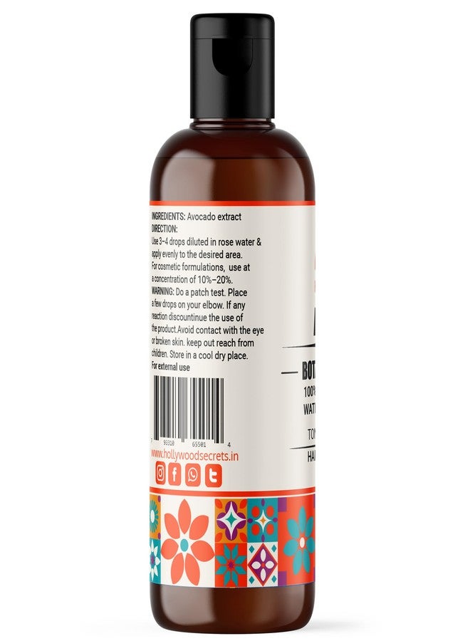 Hollywood Secrets Pure 85% Avocado Liquid Botanical Extract | Toning | Moisturizing | Conditioner | 100ml - Image 4