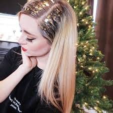 Hair Glitter Gel Rose Gold Copper Copper Gray Silver and Gold shads - Image 5