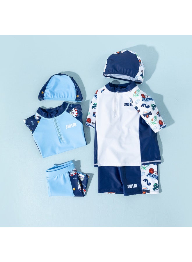 Bornbay new Summer Kids' Two-piece Swimwear, Boys' Quick-dry Swim Trunks - Image 5