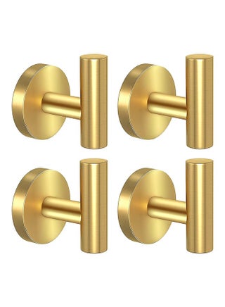 Adhesive Hooks Heavy Duty Wall Hooks Towel Hooks Stainless Steel Adhesive Coat Hooks Self Adhesive Holders for Bathroom Door Hanging Clothes Robes Bags - pzsku/Z8F061EB57FFEB0448C05Z/45/_/1698908754/890c63ae-a3b0-4f8b-a460-b6197f468e07