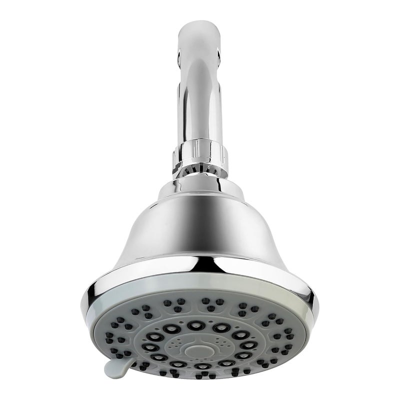 Orvos Overhead multifunction shower 4x4 inches RainMist Chrome plated with high grade Korean ABS material from LG for high end luxury bathrooms set of 1 - Image 1