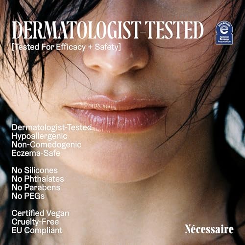 Nécessaire The Lip Balm | Hydrating Lip Balm for Women and Men, Clear, Mint, Multi-Ceramide, Treatment Balm | Instant Relief for Dry, Chapped Lips | Cooling Hypoallergenic Tip | Non-Sticky (0.5 fl oz) - Image 5