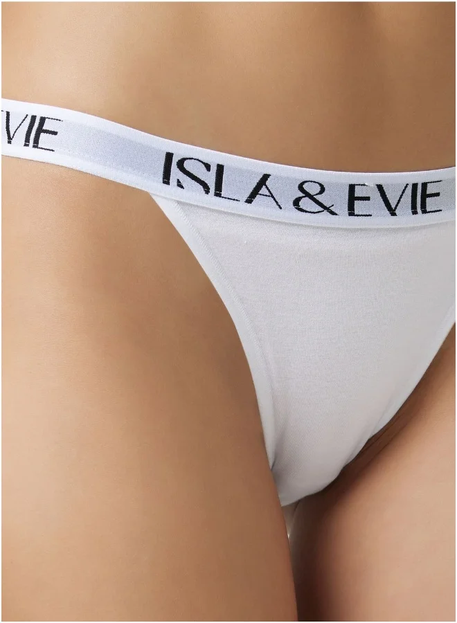ايسلا اند ايفي High Leg Bikini Bottom