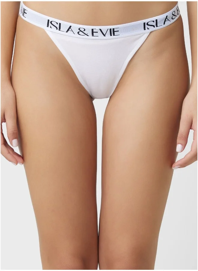 Isla & Evie High Leg Brief