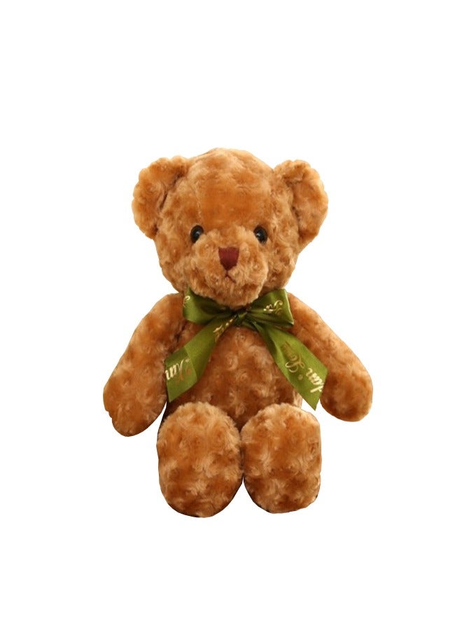 20cm Stuffed Teddy Bear, Shaggy Stuffed Brown Bear,  Ideal Gift for All Age 