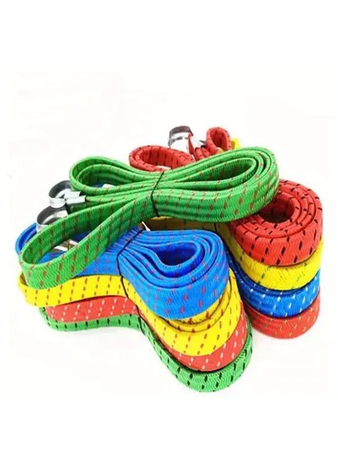 39.37 Inch Elastic Motorcycle Tie Down Rope Adjustable Luggage Strap For Bikes E Bikes - Image 2