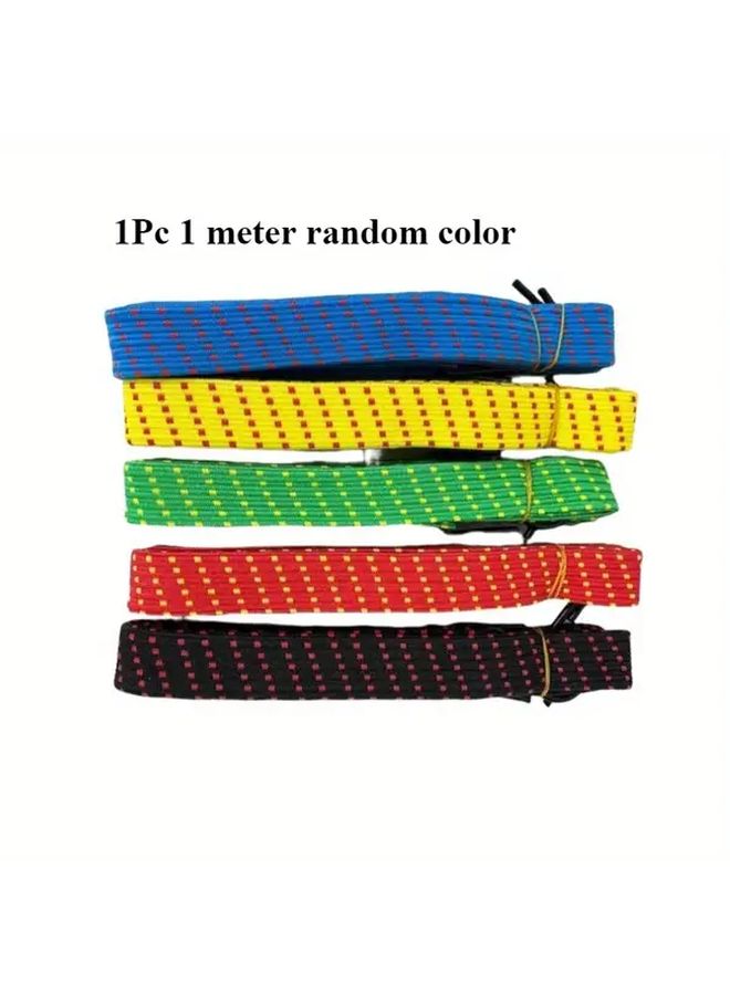 39.37 Inch Elastic Motorcycle Tie Down Rope Adjustable Luggage Strap For Bikes E Bikes - Image 1