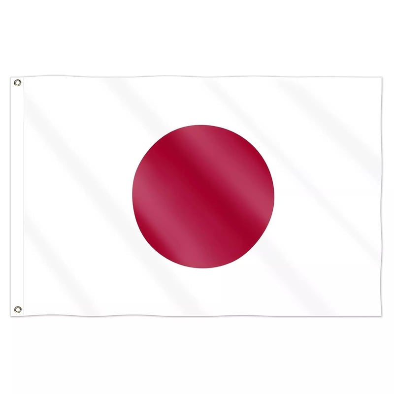 Boolavard World Cup 2026 Flag - Official National Flag 5ft X 3ft Large Double Sided With Brass Eyelets USA Canada Mexico (Japan) - Image 1