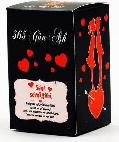 Hediye Paketim My Gift Package Love Words for 365 Days - Image 1