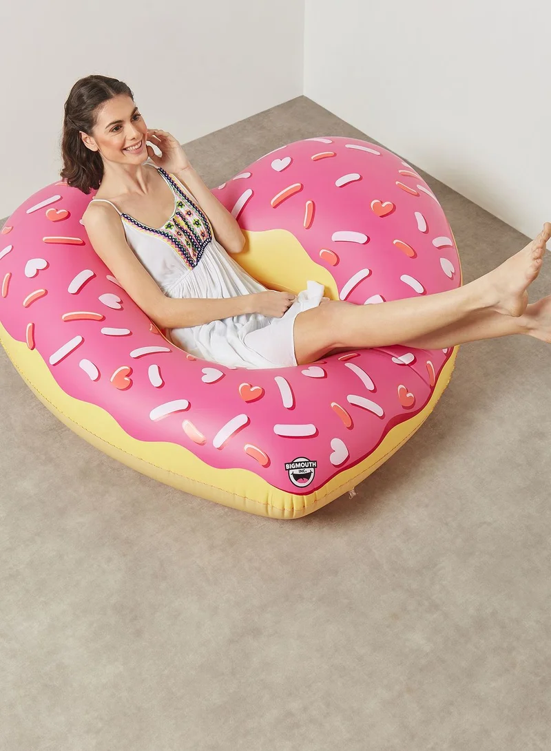 BigMouth Inc Heart Donut Pool Float