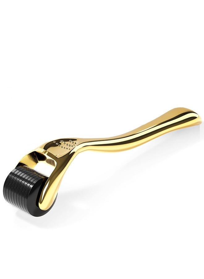 عام أسطوانة تدليك الوجه 0.25 مم مع 540 إبرة دقيقة من التيتانيوم، أسطوانة إبر دقيقة تتضمن حقيبة تخزين، ديرما رولر للنساء والرجال - Image 1