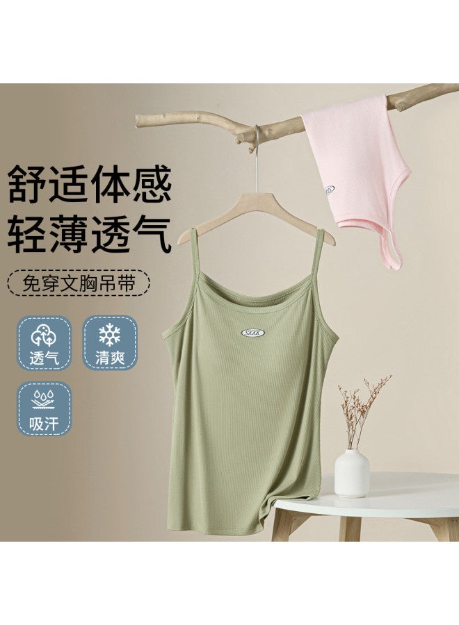 Fenton women's High-stretch Spring/summer Camisole T-shirt - Skin-friendly, Breathable, Slimming Base Layer - Image 3
