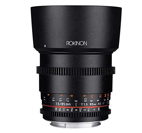Rokinon Cine DS DS85MC 85mm T15 AS IF UMC Full Frame Cine Lens for Canon EF - Image 1