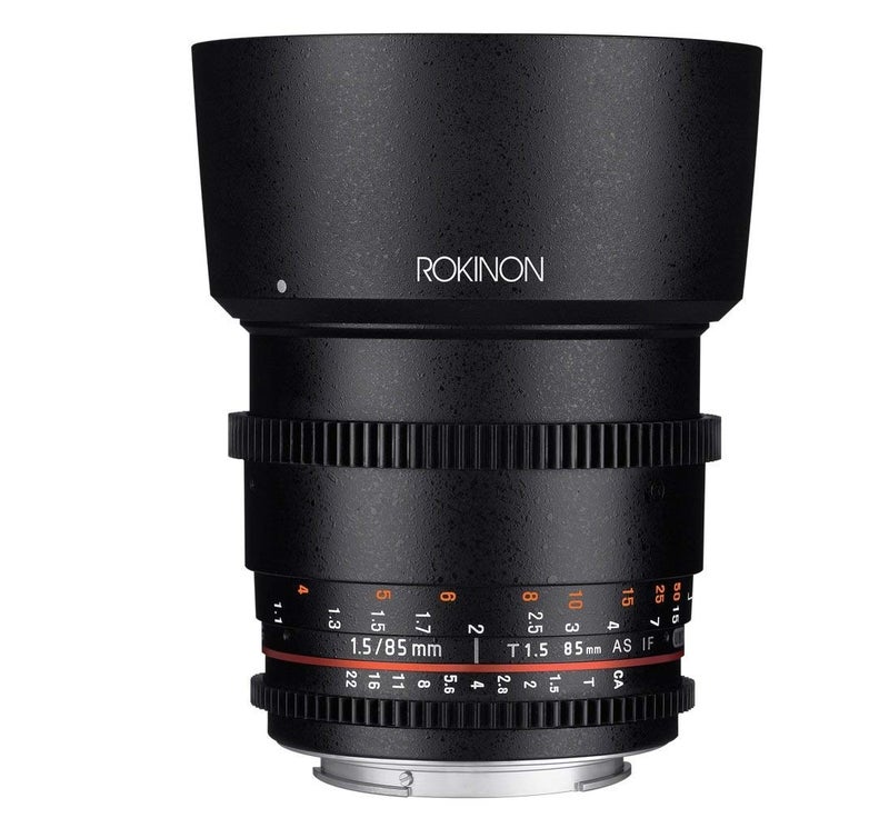 Rokinon Cine DS DS85MC 85mm T15 AS IF UMC Full Frame Cine Lens for Canon EF - Image 2