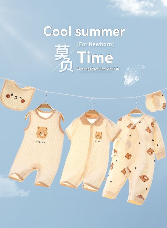 بيوينتي 24PCS مجموعة هدايا الأطفال حديثي الولادة ، مجموعة هدايا Layette حديثي الولادة ، مجموعة ملحقات ملابس الأطفال للأولاد والبنات ، القطن الممتاز. - Image 4