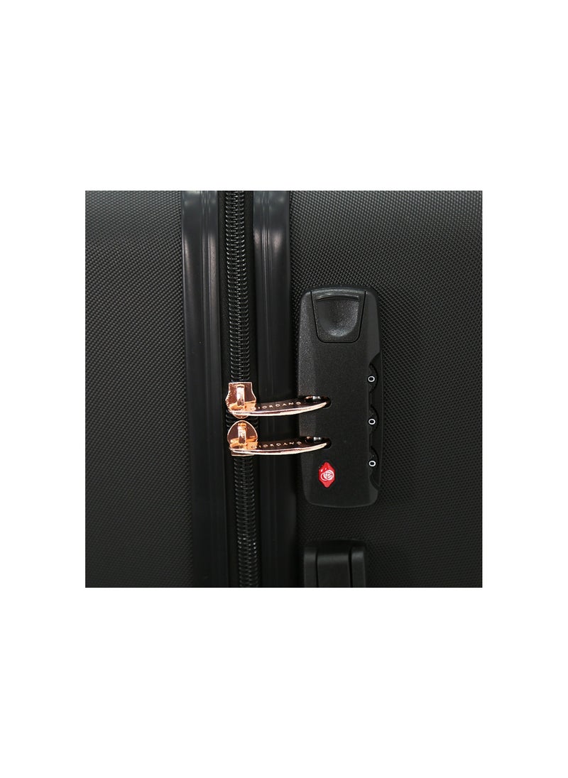 GIORDANO Hardshell Luggage Trolley Bag 3 Pieces Set,Black (S-20",M-24",L-28")  - Image 4