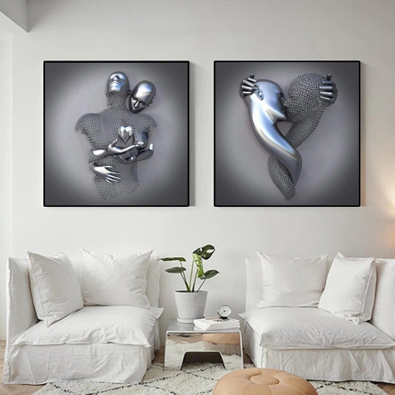 Modern Character Canvas Art Poster – Frameless Wall Decoration for Home - Image 3