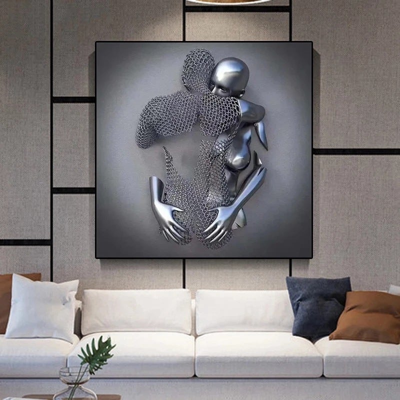 Modern Character Canvas Art Poster – Frameless Wall Decoration for Home - Image 4