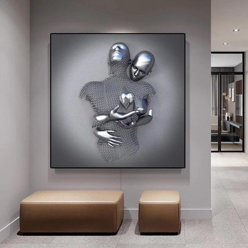 Modern Character Canvas Art Poster – Frameless Wall Decoration for Home - Image 5