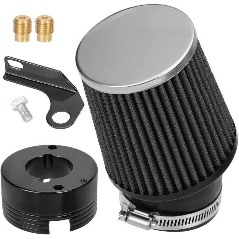 محول فلتر هواء دراجة يوكوفا 62 مم المرحلة 1 لمحرك بريداتور 301cc 420cc GX340 GX390 11 13 حصان نسخة كارتينج عربات جولف قوارب طينية جزازات العشب مضخات المياه قطع غيار غسالة الضغط