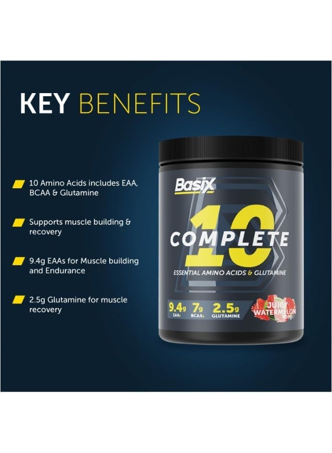 Basix Complete 10 30 Servings Juicy Watermelon 405 G - Image 4