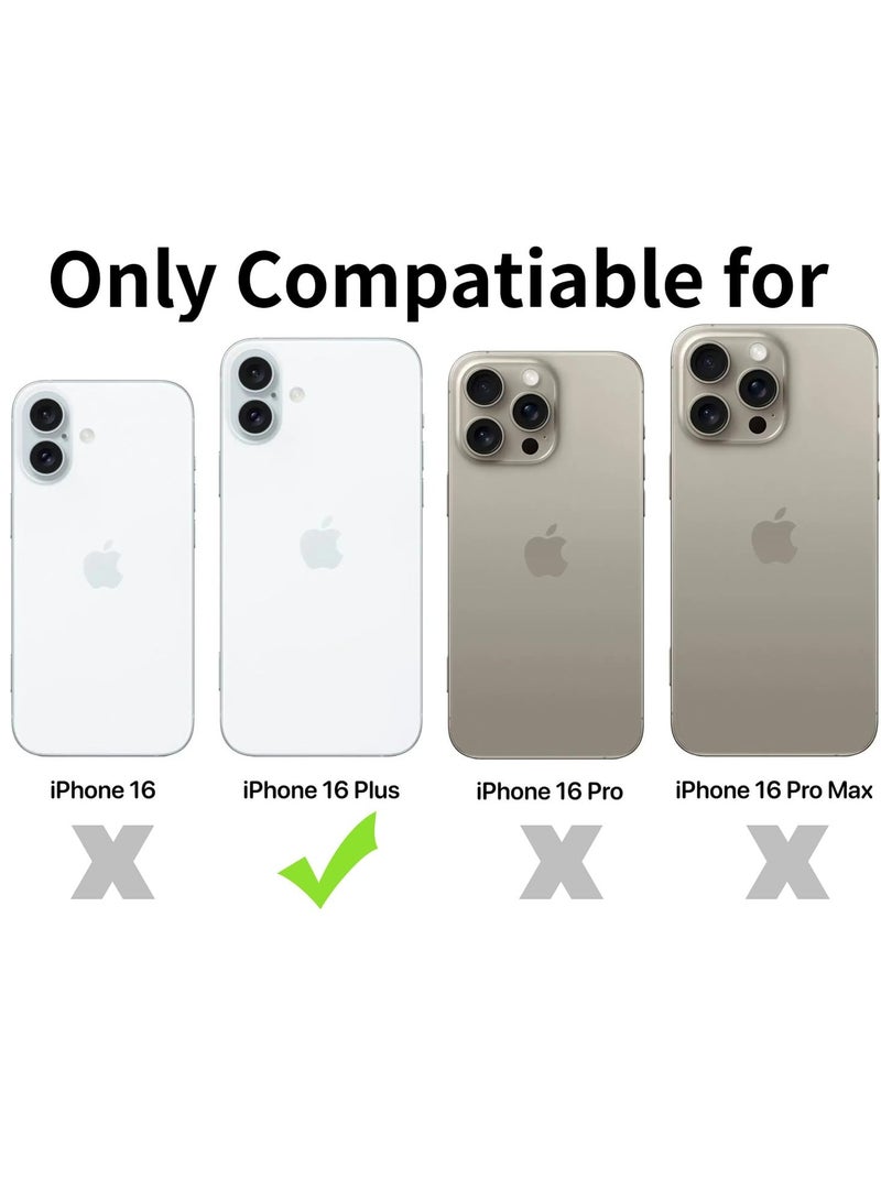 BORTONY iPhone 16 Plus Case 6.7 inch Crystal Clear Scratch Resistant iPhone 16 Plus Cover Transparent Slim Thin Shockproof Protective Case Cover for iPhone 16 Plus - Image 2