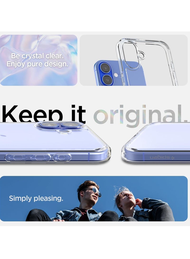 BORTONY iPhone 16 Plus Case 6.7 inch Crystal Clear Scratch Resistant iPhone 16 Plus Cover Transparent Slim Thin Shockproof Protective Case Cover for iPhone 16 Plus - Image 3