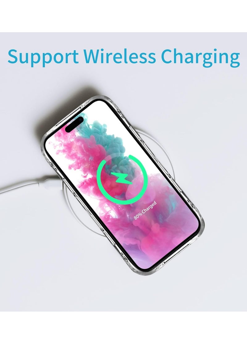 BORTONY iPhone 16 Plus Case 6.7 inch Crystal Clear Scratch Resistant iPhone 16 Plus Cover Transparent Slim Thin Shockproof Protective Case Cover for iPhone 16 Plus - Image 5