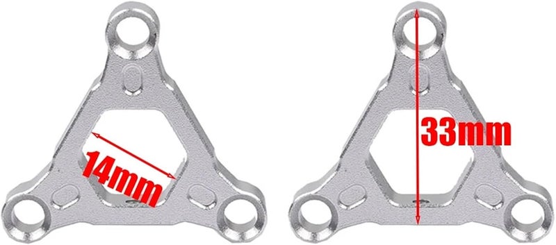 Wivplex Gold Motorcycle Front Fork Preload Adjusters - Image 2