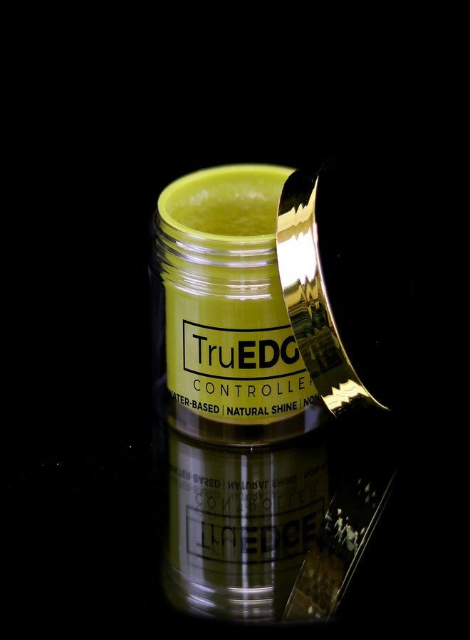 Tyche TruEDGE Controller Extreme Hold Water-Based Pomade - Ntaural Shine & Non-Flaky Scented Edge Control - Perfect for Hair-Braiding (Sugar Melon) - Image 2