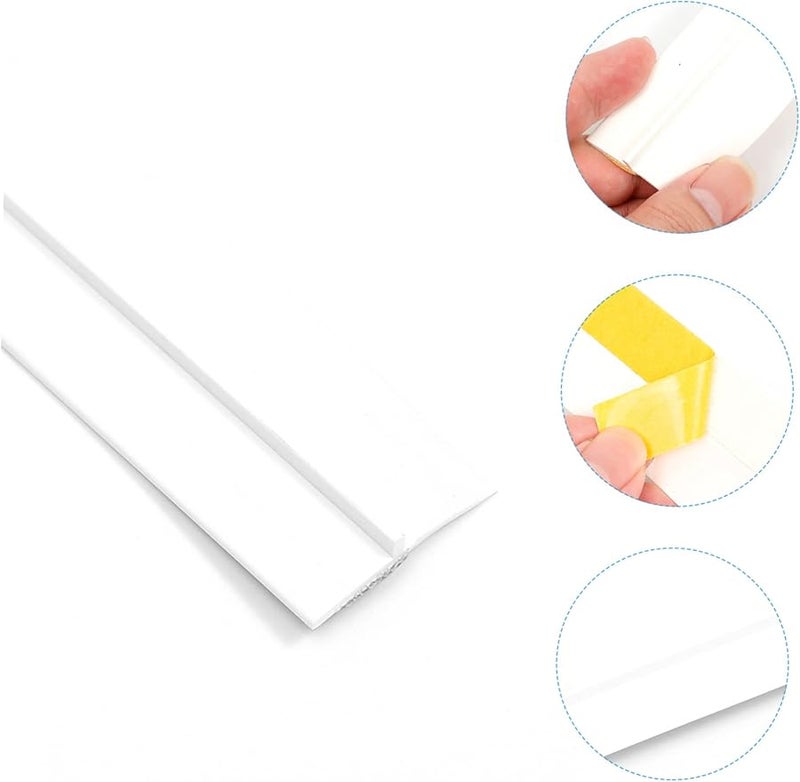 Self Adhesive Door Bottom Seal Strip Windproof Noise Reduction Weatherproof Insulation - Image 5