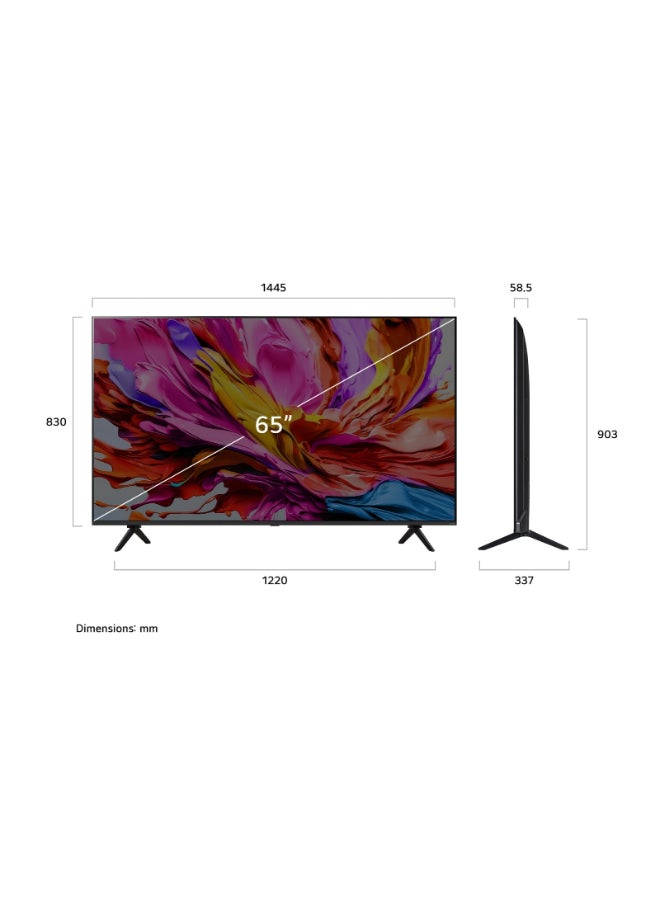 LG Certified Pre Owned -  65" Smart QNED TV - 4K 65QNED91 Black - Image 5