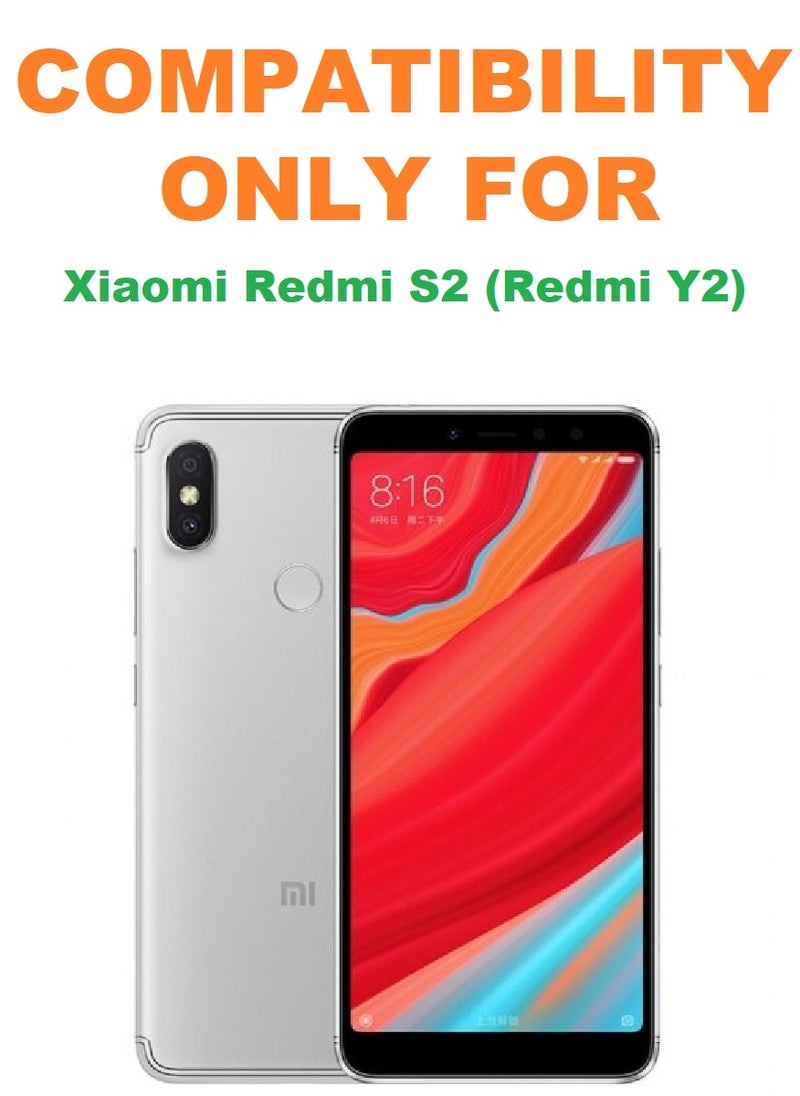 Super 2 Pieces Tempered Glass Screen Protector Clear Designed For Xiaomi Redmi S2 Full Screen Coverage And Bubble Free - Image 3