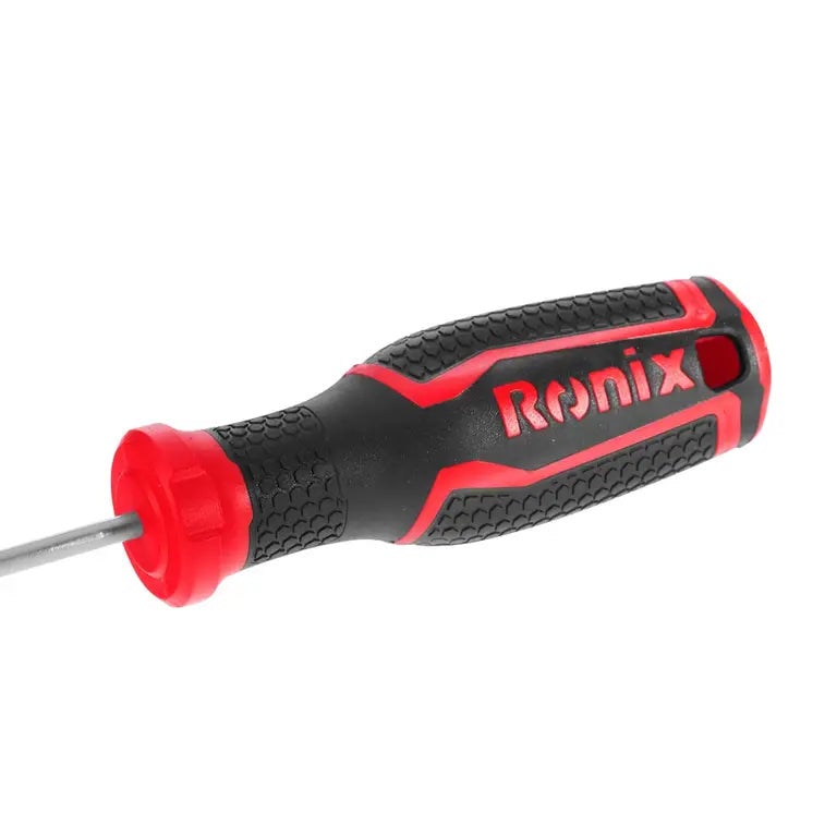 RONIX Plastic handle Phillips Screwdriver 3x75mm-2color - Image 2