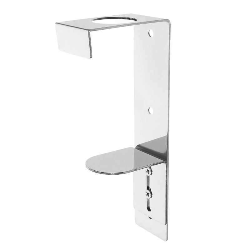 Dispenser Holder, Wall Mount for Soap and Shampoo Bottles, Durable Stainless Steel Design - Image 4
