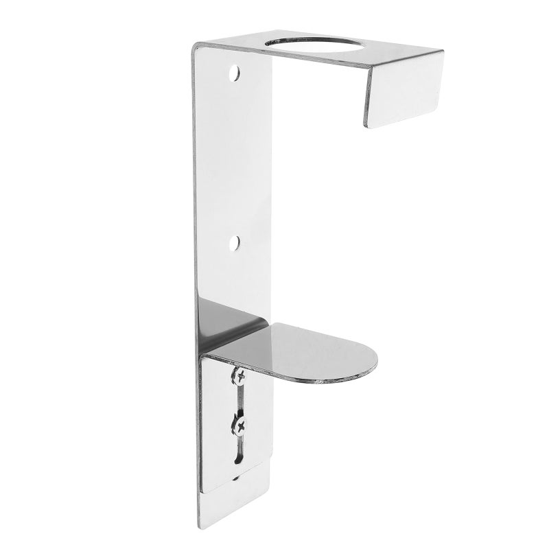 Dispenser Holder, Wall Mount for Soap and Shampoo Bottles, Durable Stainless Steel Design - Image 5