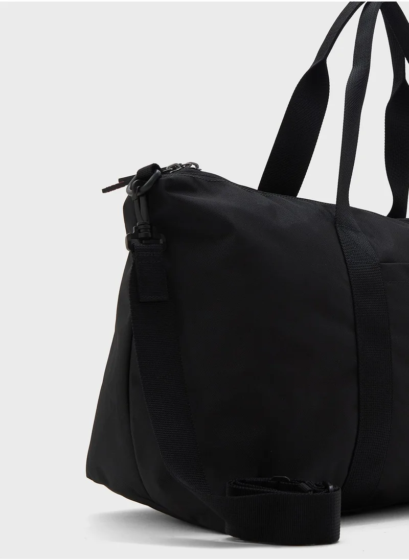 HUGO Logo Print Duffel Bag