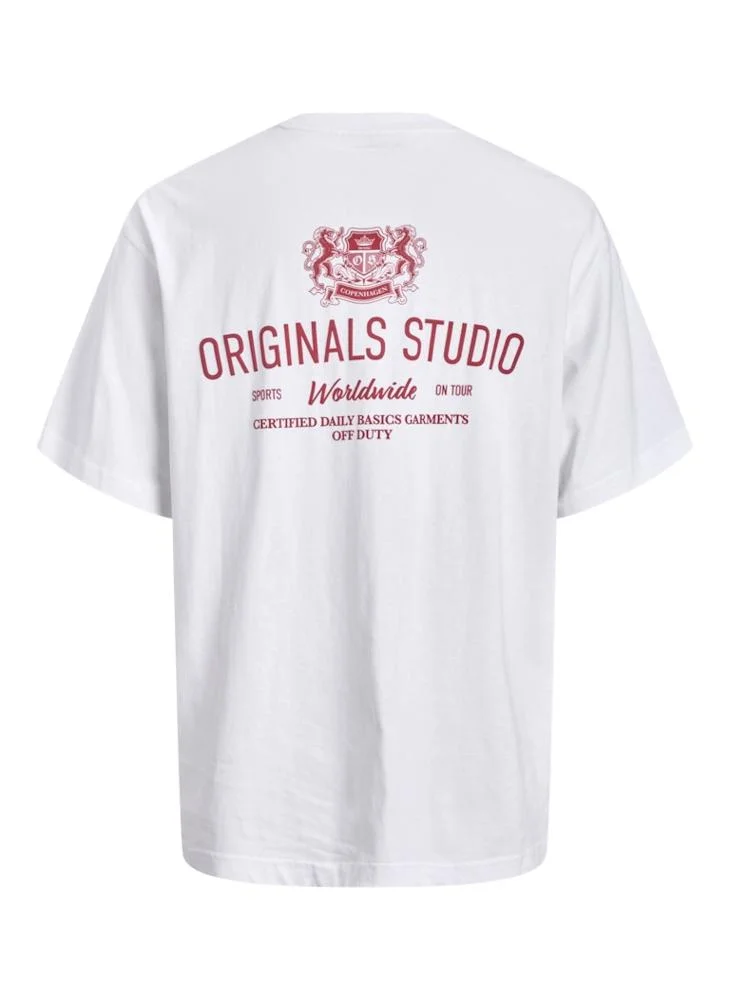 JACK & JONES Graphic Crew Neck T-Shirt