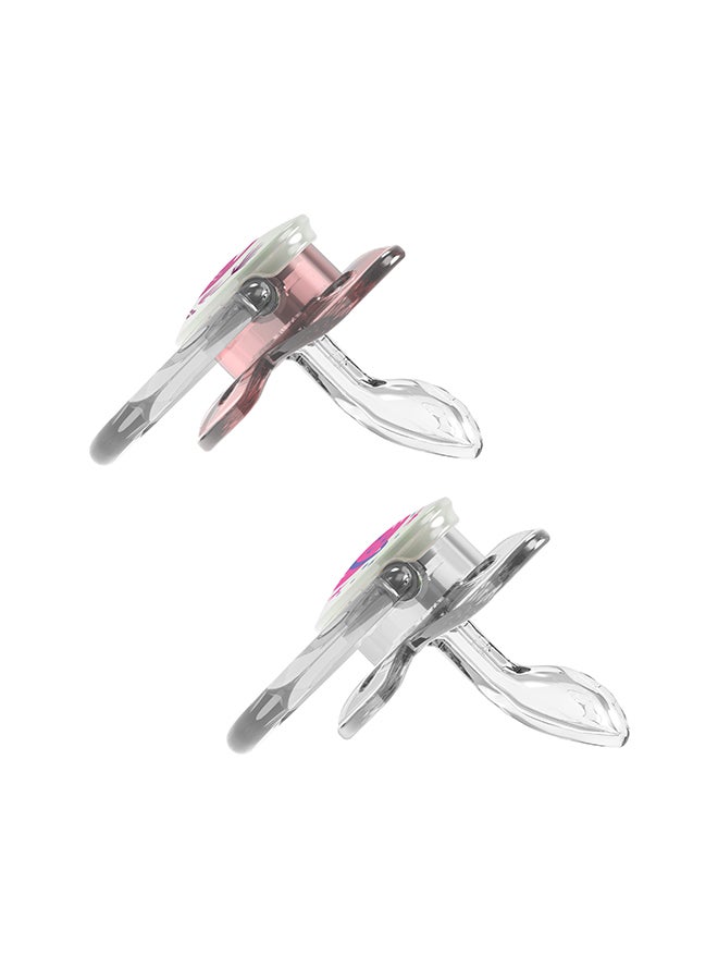 Dr. Brown’s Pack Of 2 Prevent Glow In The Dark Butterfly Shield Pacifier 6-18 Months - Image 3