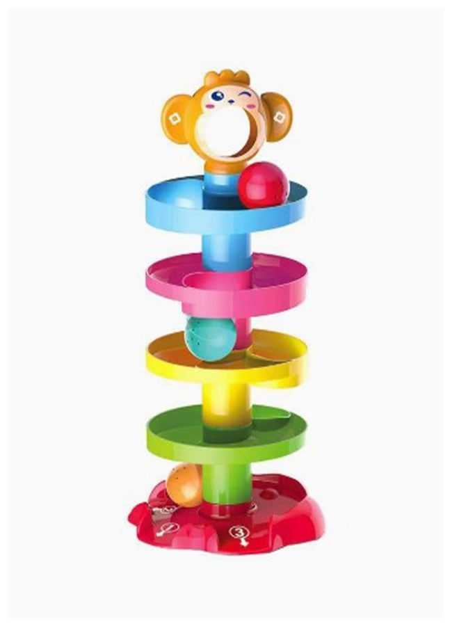 Arabest لعبة كرة دوارة متعددة الألوان متينة وقوية للاستخدام طويل الأمد للأطفال - Image 1