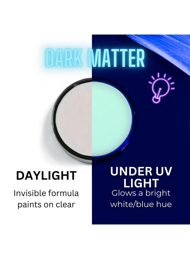 mehron طلاء الوجه والجسم من مكياج بارادايس (1.4 أونصة) (نيون داكن شفاف؛ أزرق فوق بنفسجي) - Image 4