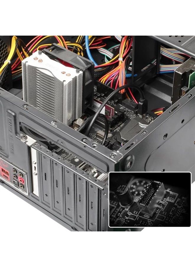 Chenyang CY USB 3.1 Type-E Front Panel Header to USB 3.0 20Pin Header Extension Cable for ASUS Motherboard 20cm - Image 3