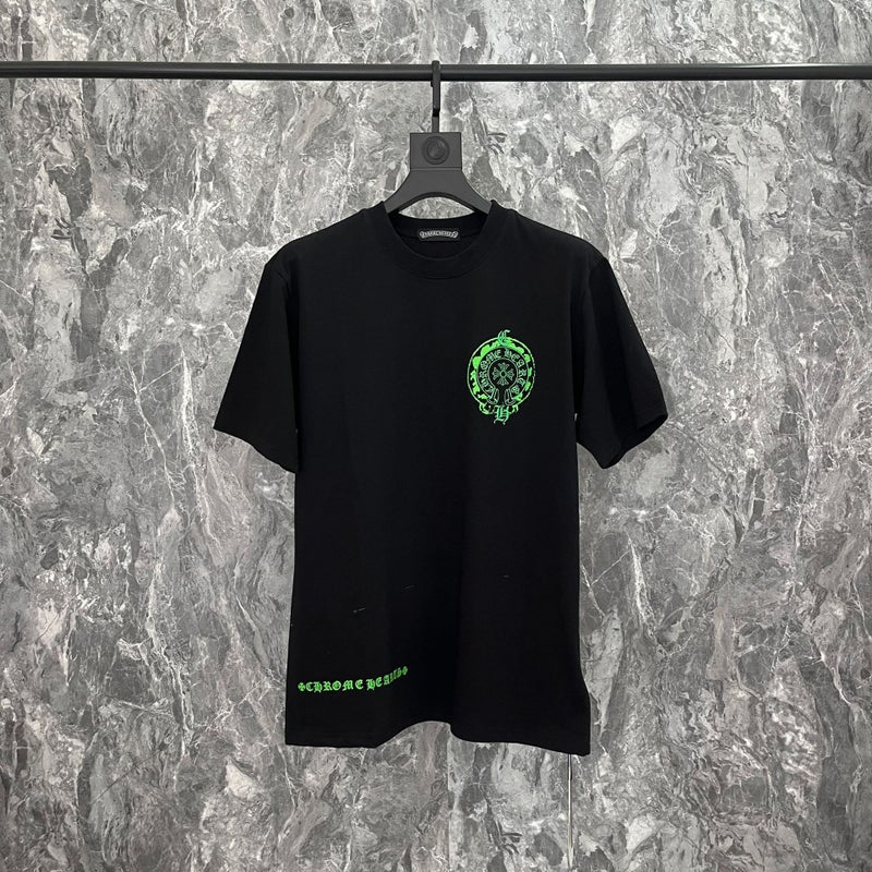 2025 Tide Brand American Summer Ch G Luo Fanwen Cross Short Sleeve T-Shirt Men And Women With A Batch - Image 2